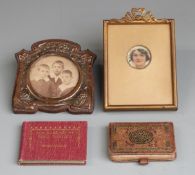 Copper Arts and Crafts photograph frame 