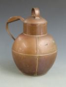 Copper Guernsey cream jug, height 30cm