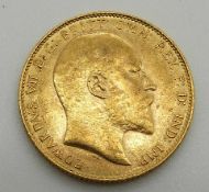 1907 gold full sovereign