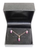 A 9ct rose gold necklace/fob chain, 20.1g