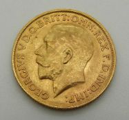 1911 gold full sovereign
