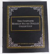 Fifteen Morgan silver dollars in a PCS collectors album, with certificates
