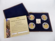 Windsor Mint cased set of four 