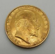 1905 gold full sovereign