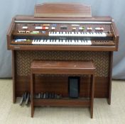 Technics SX-U40 electric organ, W177 x H101 x D60cm