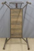Industrial/ shopfitting/ haberdashery Superdry display stand/ table, W130 x D130 x H80cm