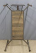 Industrial/ shopfitting/ haberdashery Superdry display stand/ table, W213 x D130 x H80cm