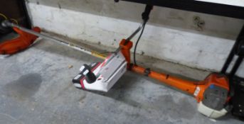 Husqvarna petrol brush cutter or strimmer