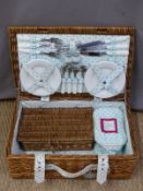 Joules picnic hamper with contents, W54 x D35 X H90cm