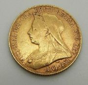 1900 gold full sovereign