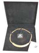 Swarovski necklace set with crystals in original box