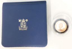 1979 gold full sovereign, cased