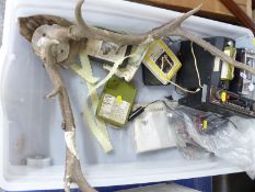 Retro car CB Radio and 8 track