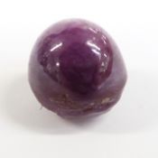A natural star ruby cabochon, 0.9g