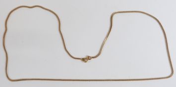 An 18ct gold necklace, 5.6g