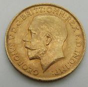 1912 gold full sovereign