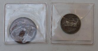 Three 19thC Dublin Conder halfpenny 1813 penny and a quantity of Irish Free State coinage