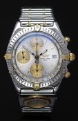 Breitling Chronomat automatic gentleman's chronograph wristwatch ref. B13050 with date aperture,