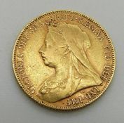 1900 gold full sovereign