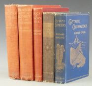 Captain Courageous by Rudyard Kipling illustrated by I.W. Taber 1897, in gilt illustrated cloth with