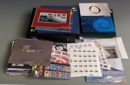 Gibraltar, New Zealand and Australia, modern mint stamps and covers in albums and packets