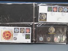 Seven albums of GB and Commonwealth 'Benham' first day covers