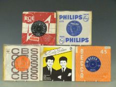 Approximately 300 singles from the 1960's