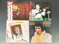 Elvis Presley - approximately 100 albums, mostly USA issue, plus Elvis Aaron Presley box set,