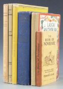 Edward Lear’s Book of Nonsense with the Original Verse and Illustrations in cloth backed boards,