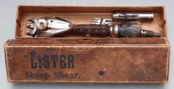 R A Lister, Dursley Sheep Shears in original box NOT WORTH RE-ENTERING NO PHONE NUMBER OR EMAIL