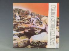 Led Zeppelin - Houses Of The Holy (K50014) A2/B2 with intact obi strip, record and cover appear at