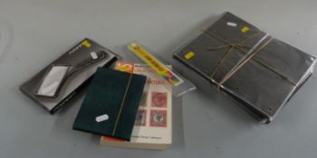 Stanley Gibbons GB Queen Victoria specialist stamp catalogue, a magnifying glass, colour key, a