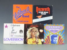 Approximately 200 singles mostly 1970's and 1980's