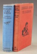 Biggles Flies North by Captain W.E. Johns, illustrated by Howard Leigh and Will Narrraway OUP 1939