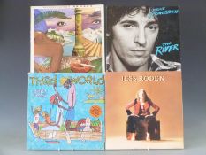 Approximately 20 albums mostly pop/rock including Bruce Springsteen, Stevie Winwood and Jess