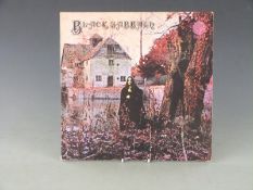 Black Sabbath - Black Sabbath (V06) large swirl, no Phillips credit, record and cover appear VG