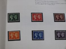 GB special stamps album of mint stamps 1924-1971, an album of presentation packs etc