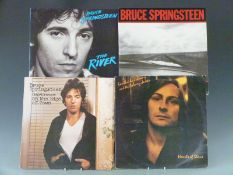 Bruce Springsteen - four albums including Born To Run, Darkness On The Edge Of Town, The River and