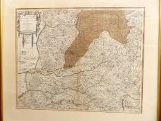 Nicholaes Visscher 18thC map 'La Castille proper ou Vieille, et la Nouvelle; avec L'Estremadure
