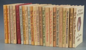 [Beatrix Potter] a complete collection of 23 vintage Peter Rabbit series books, published Warne (