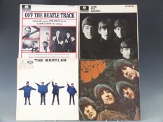 Eight albums including The Beatles (With, Help and Rubber Soul), George Martin, Buddy Holly and