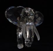Swarovski Crystal Inspiration Africa The Elephant 1993 Collector's Society annual edition, in