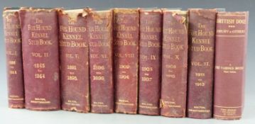 The Foxhound Kennel Stud Book volume the First 1800 to 1844 containing a list of Fifty-One Packs