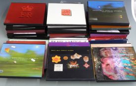 Royal Mail Yearbooks, number 1-27 with some duplicates and some missing