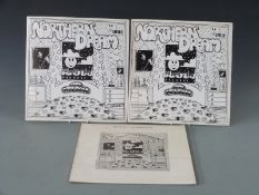 Bill Nelson - Northern Dream, two copies on Smile (LAF2182) with different covers, both with inserts