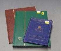 Two stockbooks containing mint GB Commonwealth stamps including blocks and a 1947 French UPU