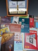 A quantity of Post Office counter advertising paperwork including posters advertising special