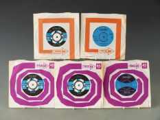 MCA - 11 singles including Barbara Acklin (MU1103), most in company sleeves, all Ex