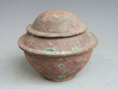 Antique Chinese three part metal censer