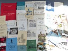 A quantity of postcards including Cornwall, Wales, South England, various church and similar